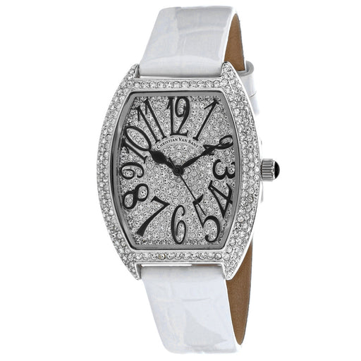 Bids.com Christian Van Sant Women's Elegant Watches White Smoke
