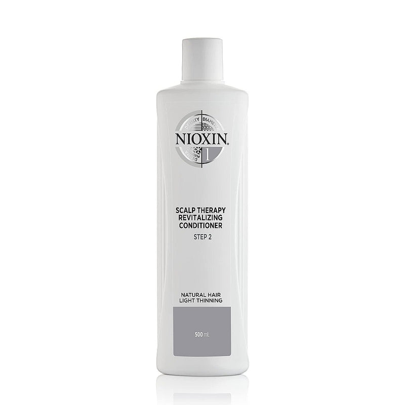 Nioxin Nioxin System 1 Scalp Therapy Conditioner For Fine Hair 16.9 Oz Hair Care Light Gray