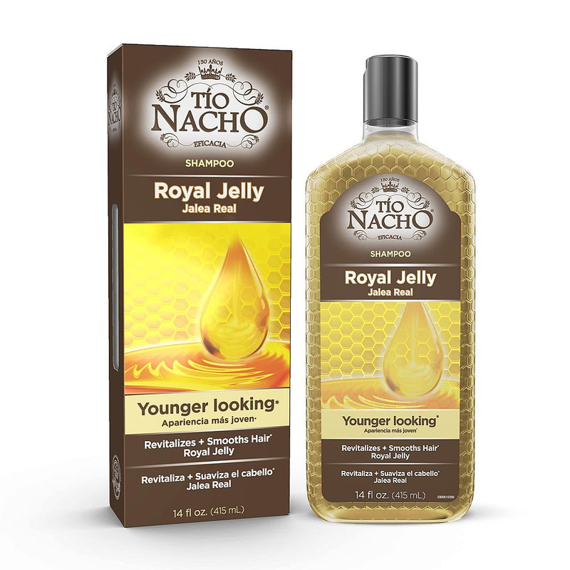 Tio Nacho Tio Nacho Younger Looking Royal Jelly Shampoo 14 Oz Shampoo White Smoke