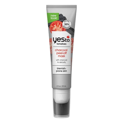 Yes To Yes To Tomatoes Blemish Prone Skin Charcoal Peel Off Mask 2 Oz Skin Care White Smoke