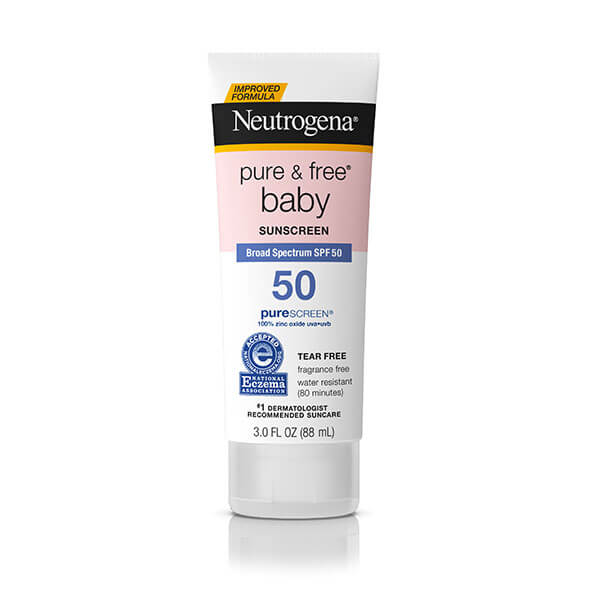Neutrogena Neutrogena Pure And Free Baby Faces SPF 50+ 2.5 Oz Sunscreen White Smoke
