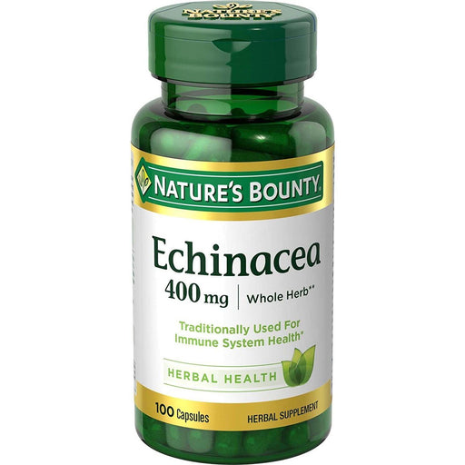 Nature's Bounty Nature's Bounty Herbal Health Echinacea Capsules, 400 Mg Vitamins & Supplements White Smoke