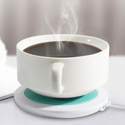 SmartPursue™ ☕ USB Cup Warmer Mat Pad – Portable Coffee & Tea Mug Heating Coaster Beverage Warmers Lavender Black / USB,Blue / USB,Orange / USB