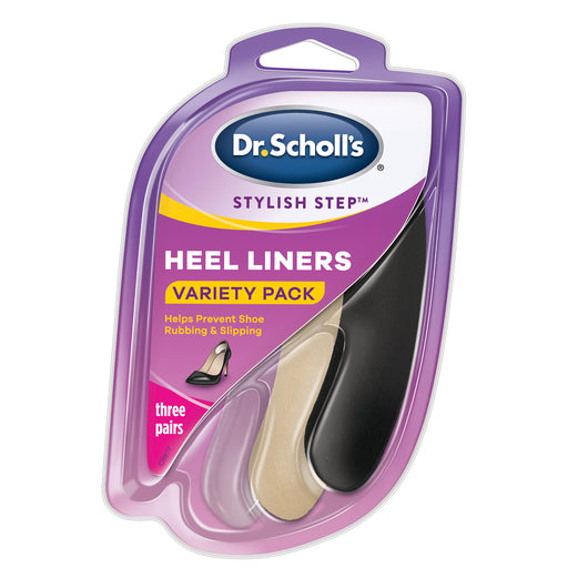 Dr. Scholl's Dr. Scholl's 3 Foam Heel Liners Helps Prevent Uncomfortable Shoe Rubbing Fast Shoe Rubbing Fast White Smoke