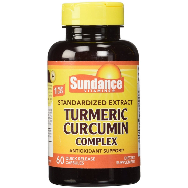 Sundance Sundance® Turmeric Curcumin Complex Capsules Vitamins & Supplements White Smoke