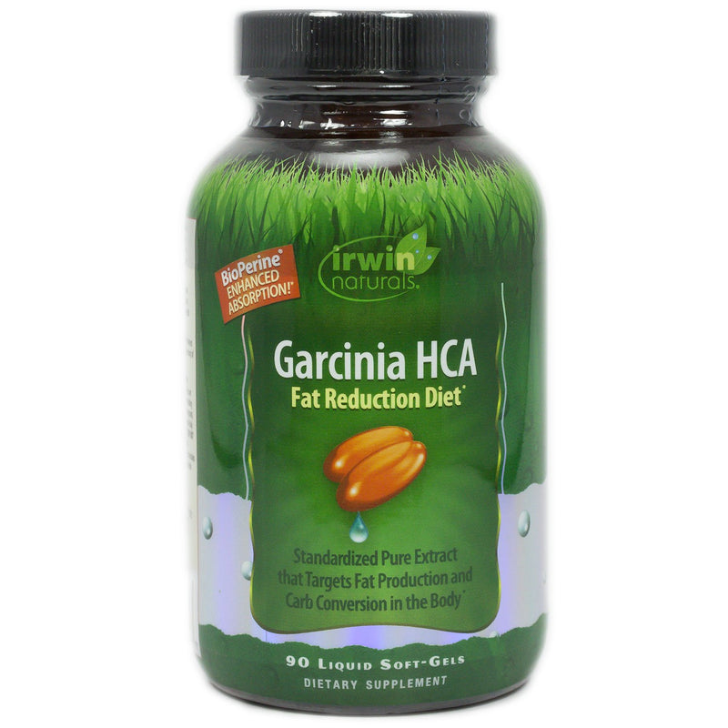 Irwin Naturals Irwin Naturals Garcinia HCA Fat Reduction Diet, Liquid Soft-Gels Vitamins & Supplements White Smoke