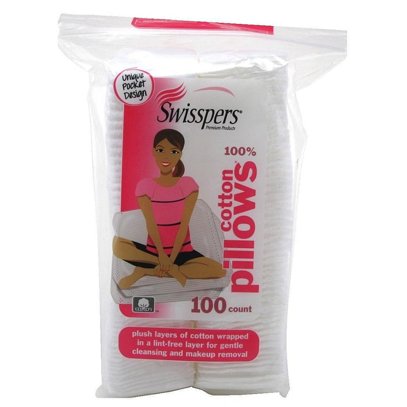 Swisspers Swisspers Premium Cotton Pillows Plush Cotton Balls White Smoke