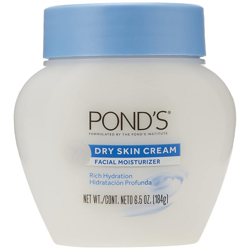 Pond's Pond's Dry Skin Cream Facial Moisturizer 6.5 Ounce Health & Beauty White Smoke