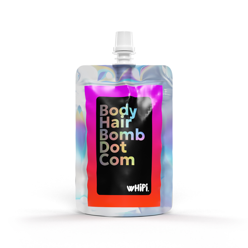 Whipi Co Body Hair Bomb Dot Com- Everything Cream White Smoke 5 oz,1 oz