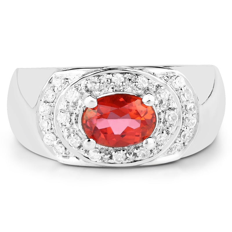 Bids.com 1.37 Carat Genuine Pink Topaz and White Cubic Zirconia .925 Sterling Silver Ring Rings Lavender size 5.00,size 11.00,size 6.00,size 6.50,size 7.00,size 8.00,size 9.00