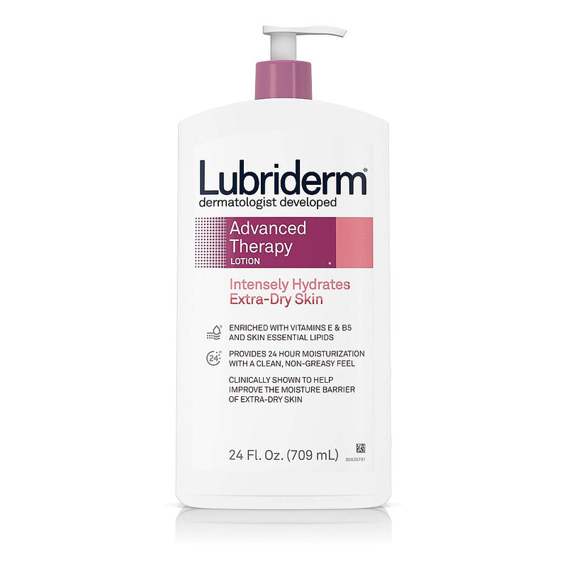 Lubriderm Lubriderm Advanced Therapy Lotion For Extra Dry Skin - 24 Fl Oz Lotion & Moisturizer White Smoke