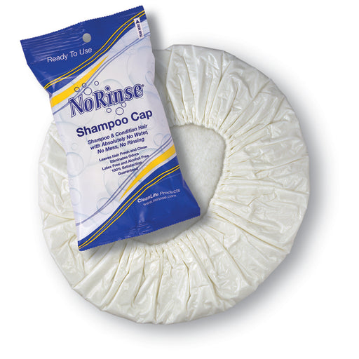 No Rinse No-Rinse Shampoo Cap – Waterless Hair Cleaning Solution Shampoo White Smoke