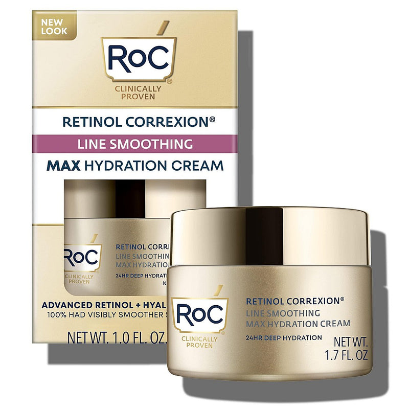 RoC RoC Retinol Correxion Max Daily Hydration Cream 48g/1.7oz Skin Care White Smoke