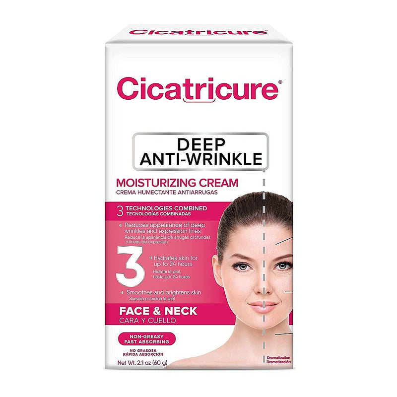 Cicatricure Cicatricure Anti Wrinkle Face Cream & Neck Moisturizer - 2.1 Oz Health & Beauty White Smoke