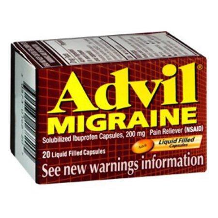 Advil Advil Migraine 50% Free Personal Care White Smoke