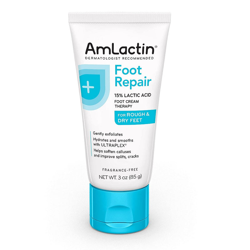 AmLactin AmLactin Foot Repair Cream Therapy For Dry Cracked Heels 85g 781714377 Lotion & Moisturizer White Smoke