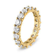 Bids.com 14K Yellow Gold 3.00 Cttw Shared Prong Set Round Cut Diamond Eternity Band (J-K Color, VS1-VS2 Clarity) - Ring Size 7 Rings White Smoke 8 / Yellow.Gold,6 / Yellow.Gold,9 / Yellow.Gold,7 / Yellow.Gold