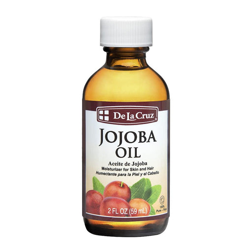 De La Cruz De La Cruz Jojoba Oil - Cold-Pressed - 2 Fl Oz Cuticle Cream & Oil White Smoke