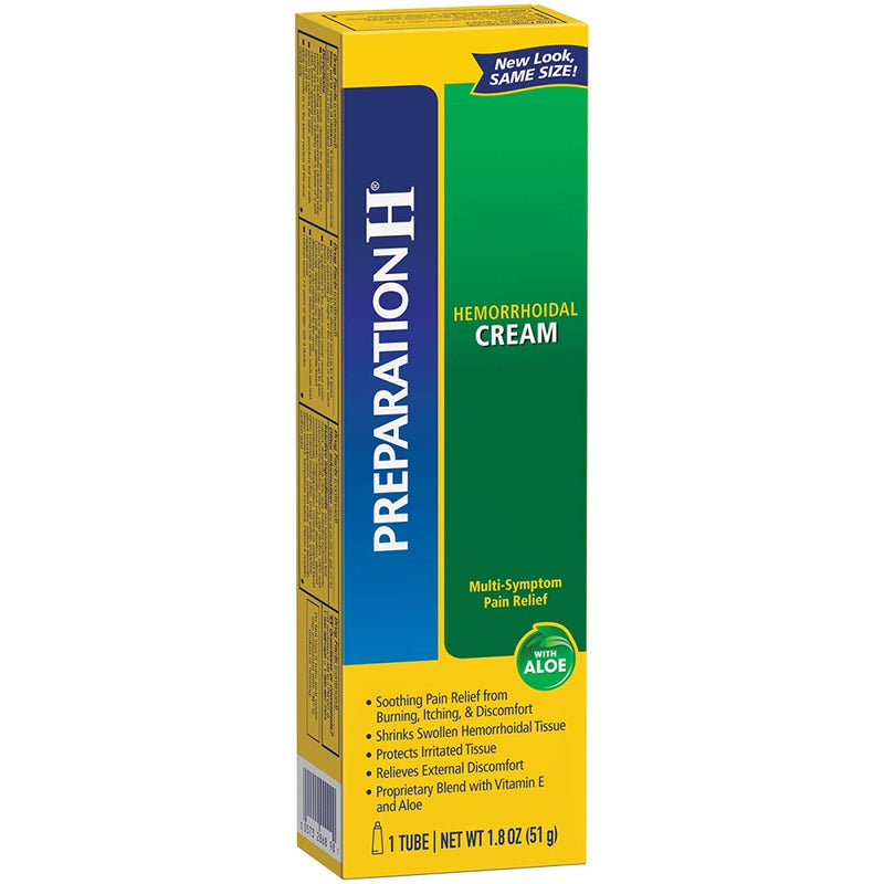 Preparation H Preparation H Hemorrhoidal  Cream With Aloe Max Strength 1.8 Oz Health & Beauty Forest Green