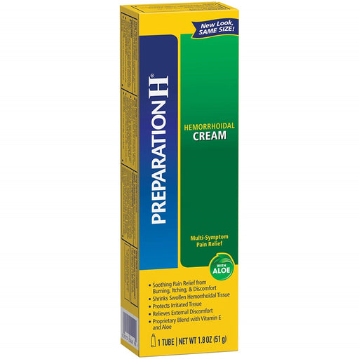 Preparation H Preparation H Hemorrhoidal  Cream With Aloe Max Strength 1.8 Oz Health & Beauty Forest Green