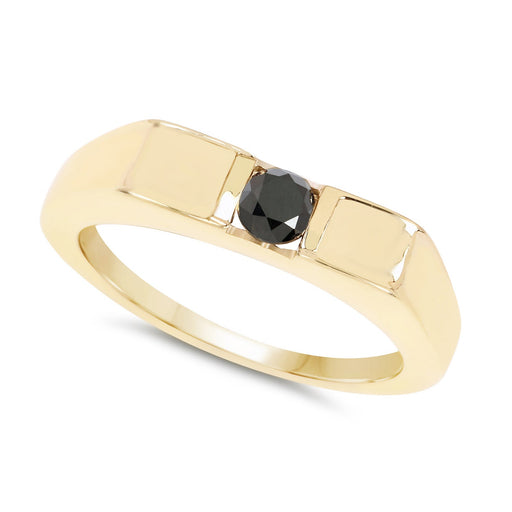 Bids.com 0.25 Carat Genuine Black Diamond .925 Sterling Silver Ring Rings White Smoke size 6.00,size 7.00,size 8.00,size 9.00,size 5.00