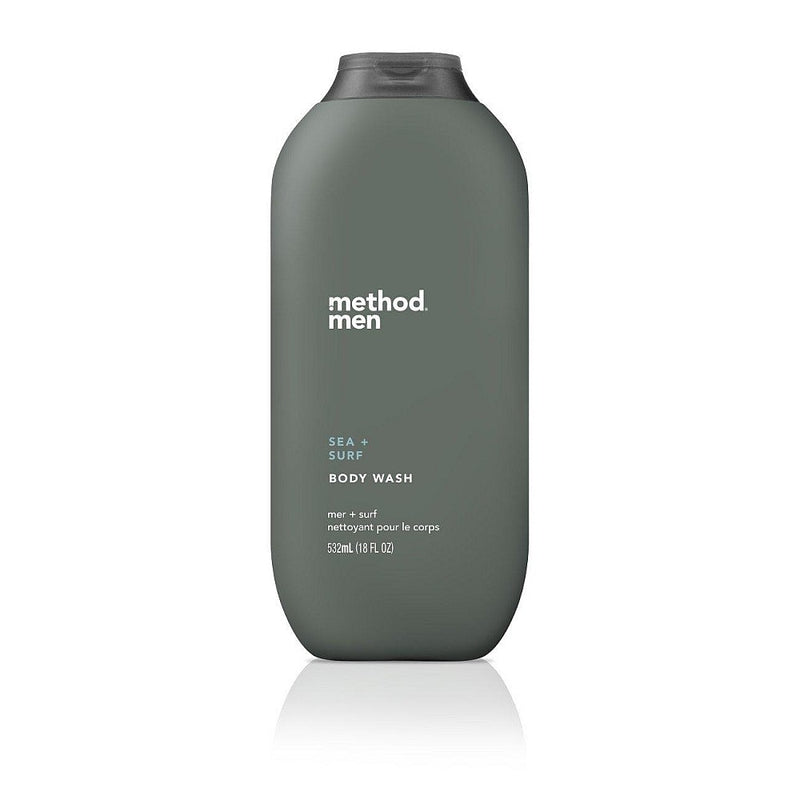 Method Method Men Body Wash Sea And Surf - 18 Fl Oz Body Wash Dim Gray