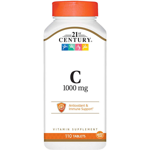 21st Century 21st Century Vitamin C with Rose Hips 1000 mg Tablets (110 Count) Vitamins & Supplements White Smoke