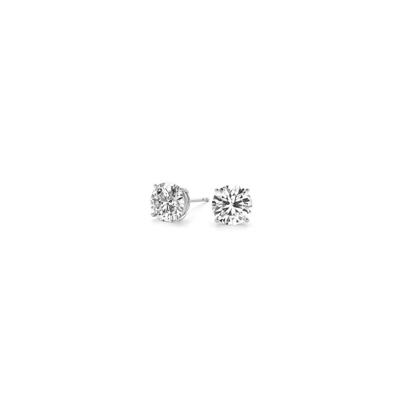 Bids.com 1/2 cttw Lab Grown Round Diamond Stud Earrings 14k White Gold (G/VS2) Earrings White Smoke White Gold