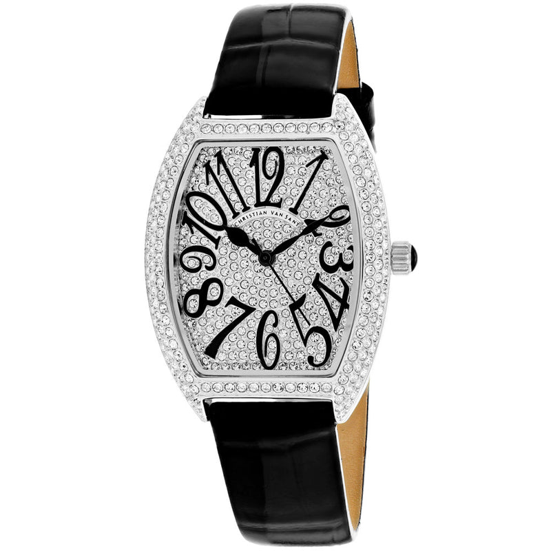 Bids.com Christian Van Sant Women's Elegant Watches White Smoke