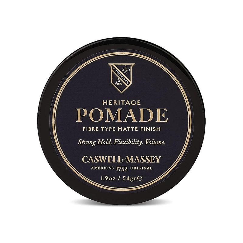 Caswell-Massey Caswell-Massey Heritage Fiber-Style Hair Pomade, Matte Finish Hair Styling For All Hair Types, Strong Hold With Flexibility & Provides Volume For Men, Light Cedar Scent & Low-Shine, 1.9 Oz Hair Styling Tools White Smoke