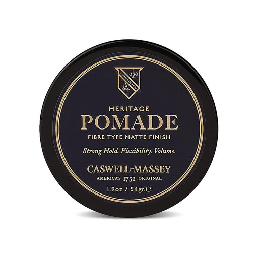 Caswell-Massey Caswell-Massey Heritage Fiber-Style Hair Pomade, Matte Finish Hair Styling For All Hair Types, Strong Hold With Flexibility & Provides Volume For Men, Light Cedar Scent & Low-Shine, 1.9 Oz Hair Styling Tools White Smoke