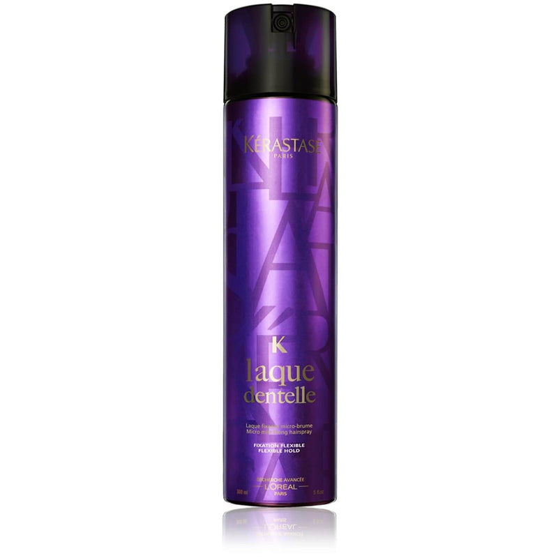 Kerastase Kerastase Laque Dentelle Micro Mist Fixing Flexible Hold Hair Spray, 8.8 Ounce Hair Care Black