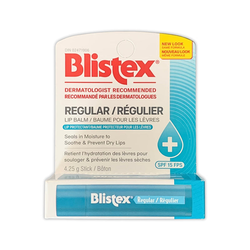 Blistex Blistex Medicated Lip Balm Stick, Original, SPF 15, 0.15 Oz Lip Balms & Treatments White Smoke