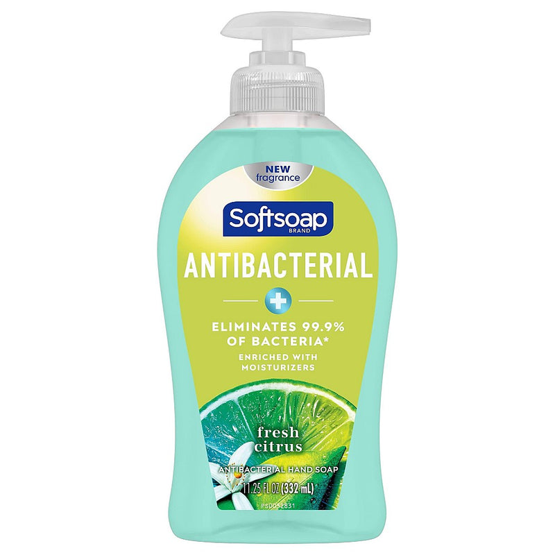 Softsoap Softsoap Antibacterial Liquid Hand Soap Pump - Fresh Citrus - 11.25 Fl Oz Dish Detergent & Soap White Smoke