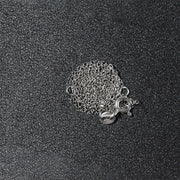 Bids.com Double Extendable Piatto Chain in 14k White Gold (1.2mm) Necklaces Dark Slate Gray 18 / White Gold