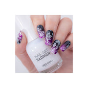 UberChic Beauty Lovely Leaves-04 Stamping Plate Dark Gray