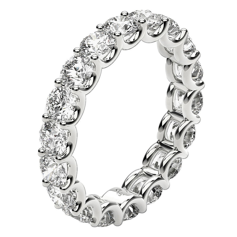 Bids.com Round Cut Lab Grown Diamond Eternity Ring in 14k White Gold (2 cttw FG/VS2) Rings White Smoke 4 / White Gold,4.5 / White Gold,5 / White Gold,5.5 / White Gold,6 / White Gold,6.5 / White Gold,7 / White Gold,7.5 / White Gold,8 / White Gold,8.5 / White Gold,9 / White Gold