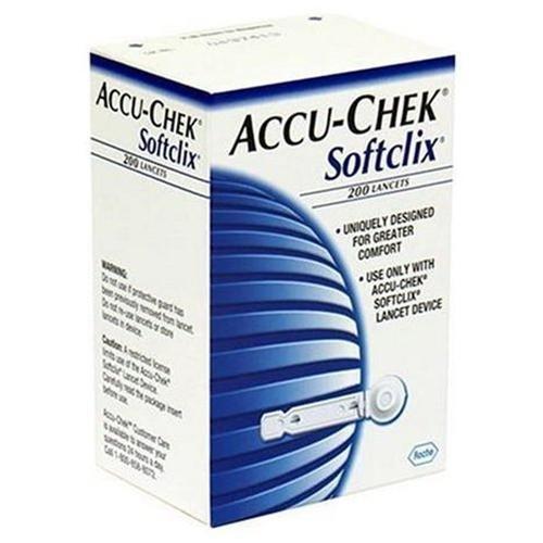 Accu-Chek Accu-Chek Lancets Softclix Sterile Medical Tests White Smoke