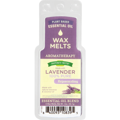 Nature's Truth Nature's Truth Rejuvenating Lavender Wax Melts 8 Ct Pack Wax Tarts Lavender