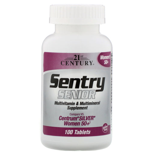 21st Century 21st Century Sentry Senior 50 Womens Tablets 100Ct Vitamins & Supplements Lavender