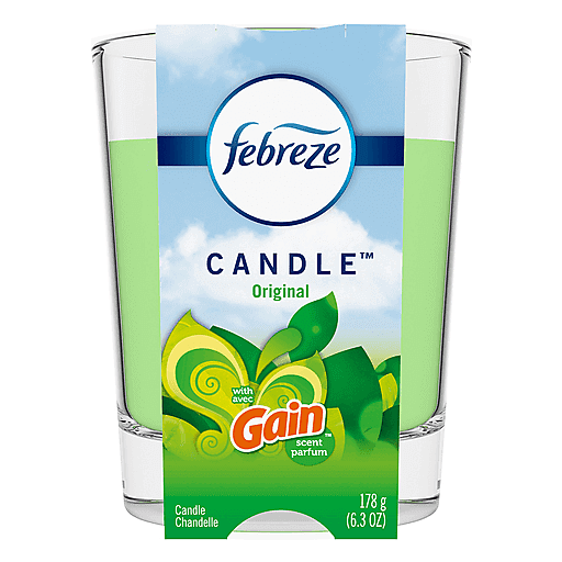 Febreze Febreze Candle, Original, Gain Scent Candles White Smoke