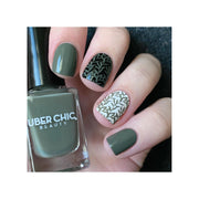 UberChic Beauty Give Me Olive The Polish - Stamping Polish Stamping Polish Dark Slate Gray