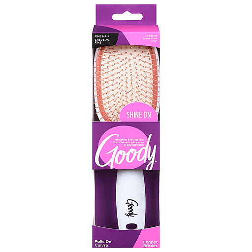 Goody Goody Clean Radiance Oval Cushion Brush Combs & Brushes Light Gray