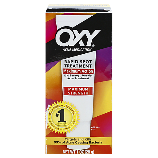 Oxy Oxy Acne Medication Rapid Spot Treatment Maximum Action Health & Beauty Black