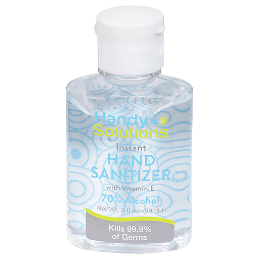 Handy Solutions Handy Solutions Hand Sanitizer, Instant 2 Fl Oz Medicine & Drugs White Smoke
