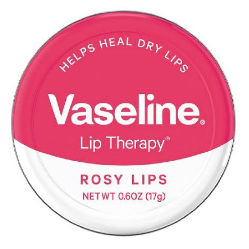 Vaseline Vaseline Lip Therapy Rosy Lips Tin, 0.6 oz Lip Balms & Treatments White Smoke