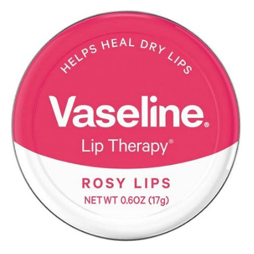 Vaseline Vaseline Lip Therapy Rosy Lips Tin, 0.6 oz Lip Balms & Treatments White Smoke