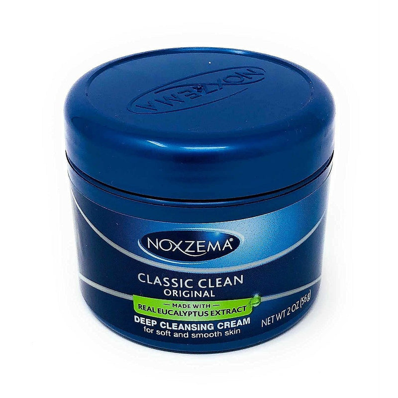Noxzema Noxzema Classic Clean Original Deep Cleansing Cleanser Cream 2oz Skin Care White Smoke