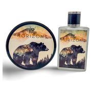 Murphy and McNeil DFS Horizons Shaving Soap - by Murphy and McNeil / Black Mountain Shaving Shaving Soap Gray Shaving Soap Sample 0.5oz,4.0oz Jar (AON)