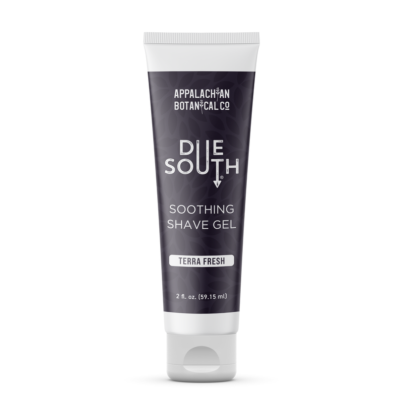 Appalachian Botanical Co. Due South Soothing Shave Gel Shave Gel White Smoke 2 fl oz / Terra Fresh